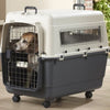 Savic Belgium Andes 7 Pet Carrier for Dogs and Cats (Ivory) Both-Bedding, Mats & Travel Supplies Savic Dropship