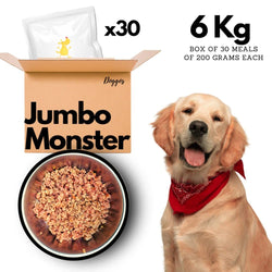 Doggos Jumbo Monster Chicken and Pumpkin Fresh Dog Wet Food (All Breeds)