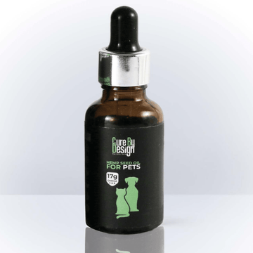 Cure By Design Hemp Seed Oil for Dogs and Cats