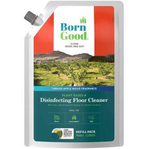 Born Good Turkish Apple Wood Fragrance Plant Based Disinfecting Floor Cleaner for Dogs and Cats