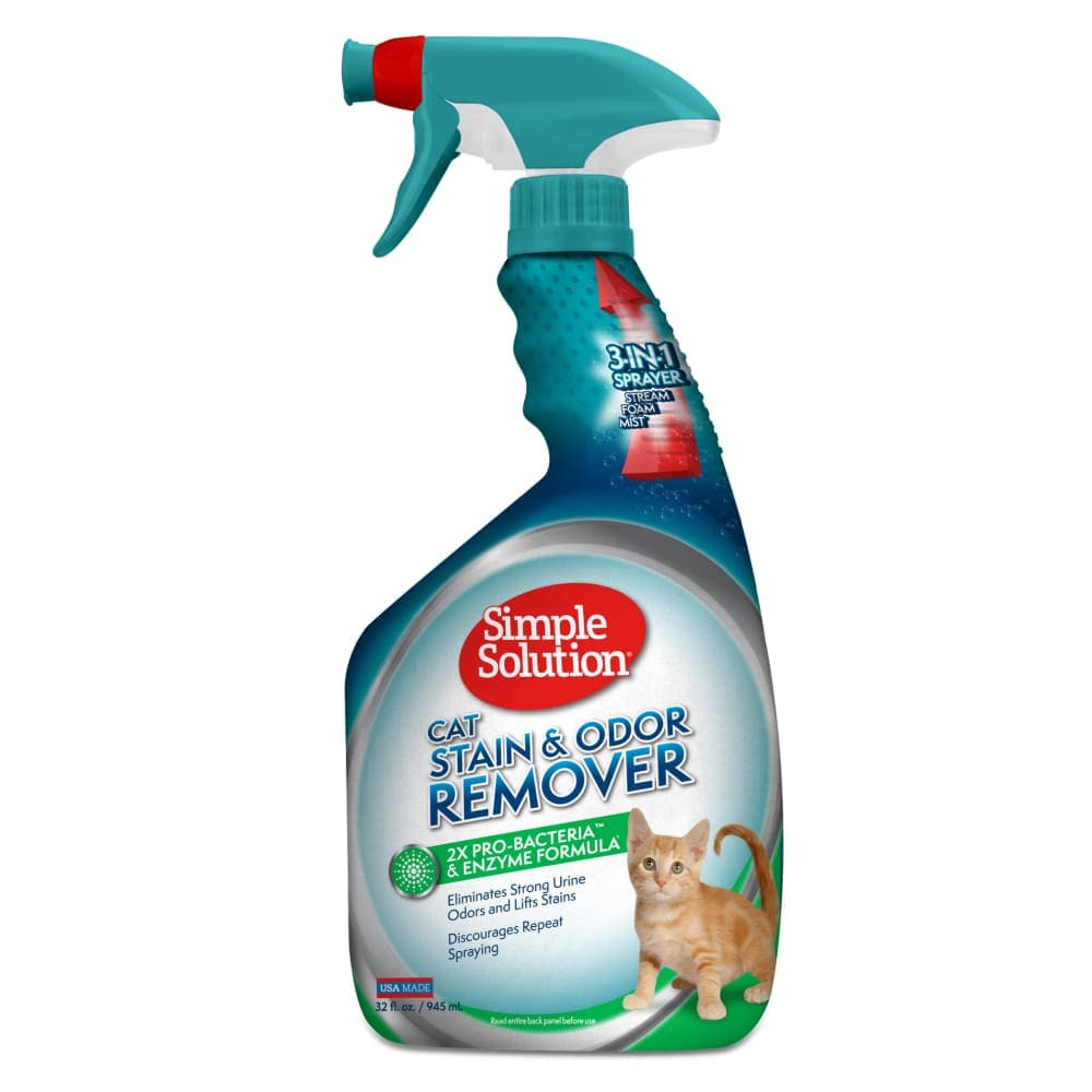 Simple Solution Stain & Odor Remover Spray for Cats Litter Supplies Simple Solution 750mL