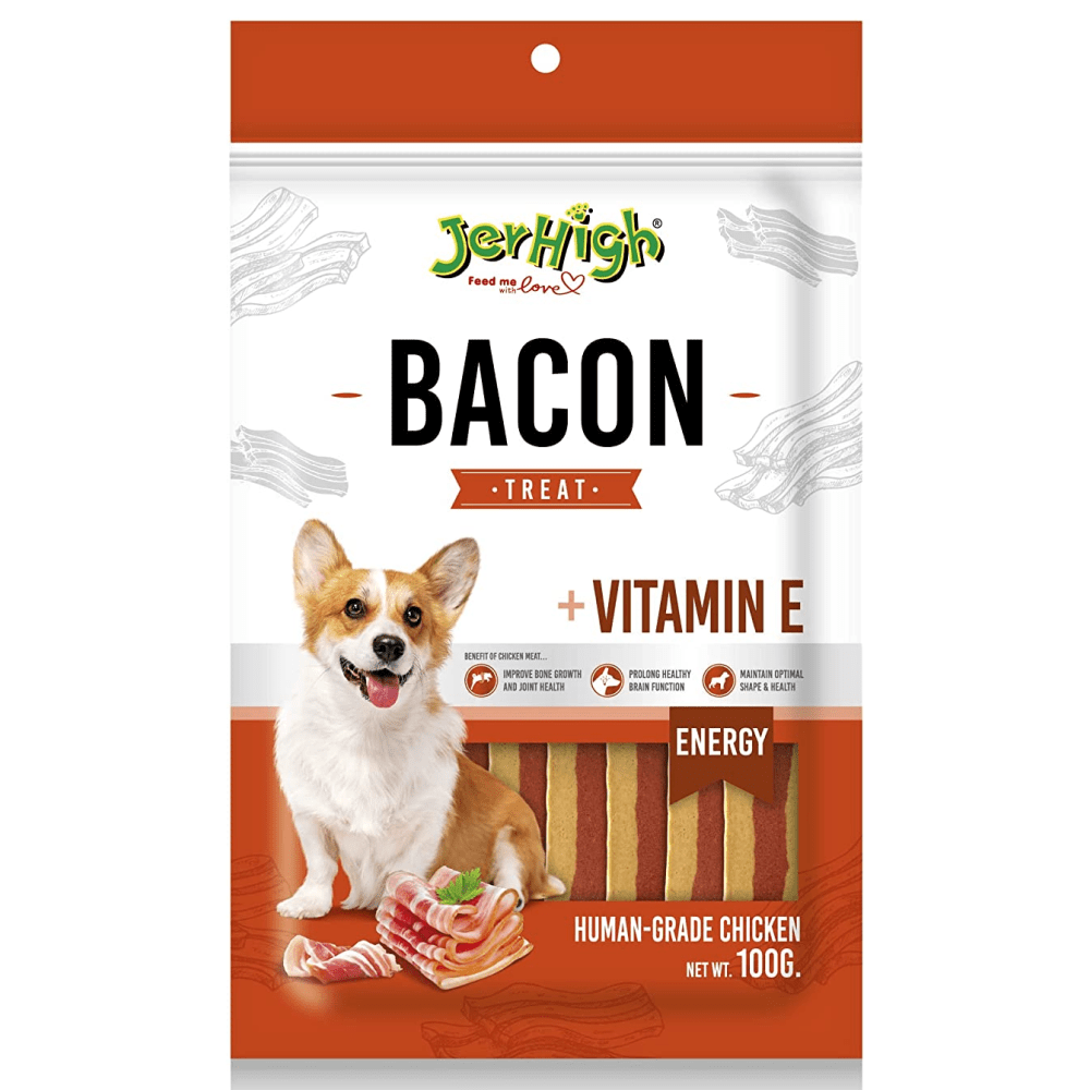 JerHigh Chicken Bacon Dog Treats