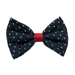 Pet and Parents Small Polka Dot Bow Tie for Small & Medium Breed Dogs