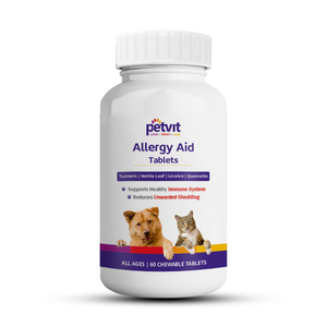Petvit Allergy Aid Tablets for Dogs and Cats