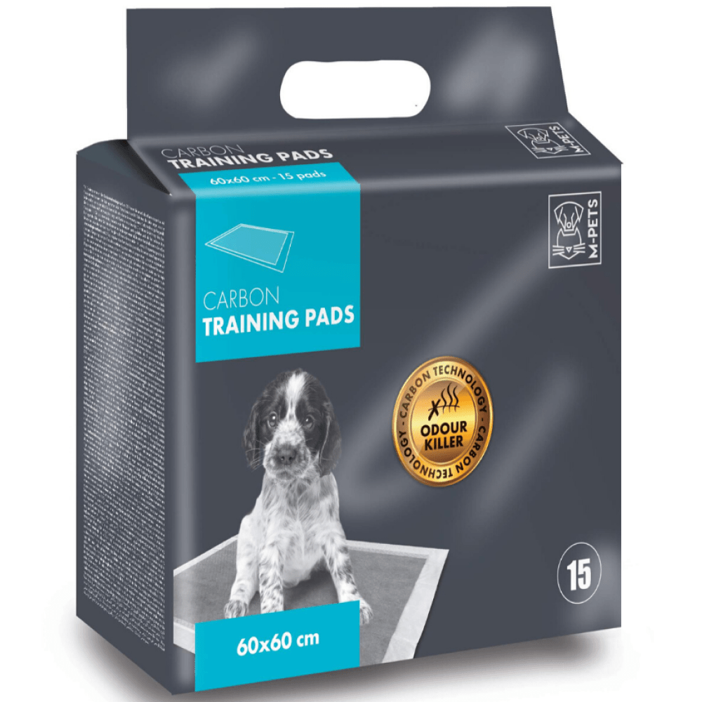 M-Pets Carbon Training Dog Pads - 15 pcs