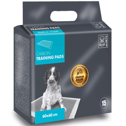 M Pets Carbon Training Dog Pads (15 pcs)