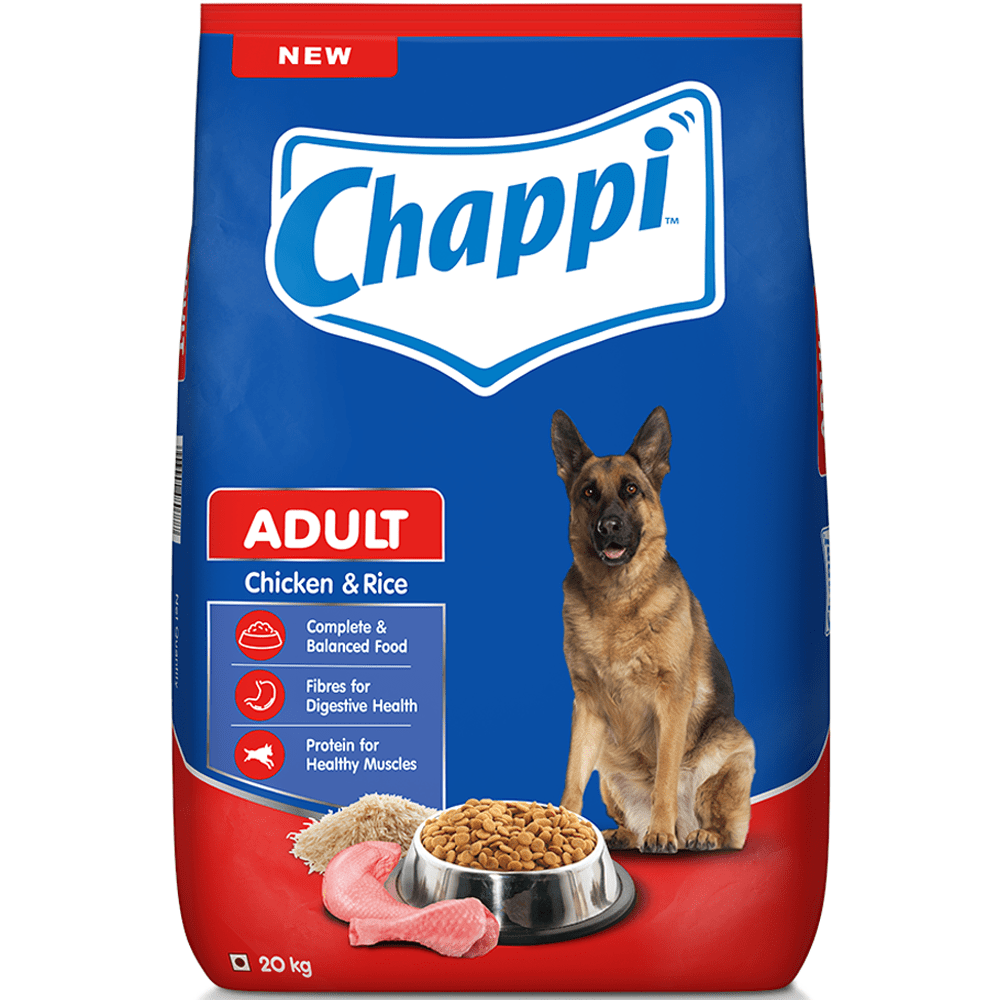 Chappi Chicken & Rice Adult Dry Dog Food