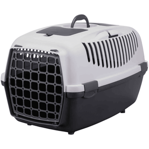 Trixie Capri 3 IATA Approved Transport Carrier for Dogs and Cats (Dark Grey)