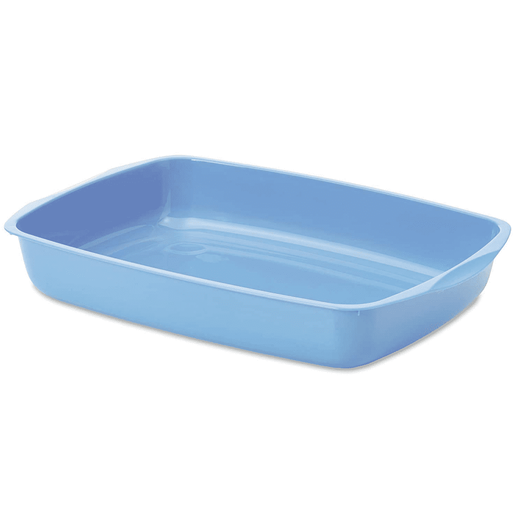 Savic Cat Litter Tray (Blue) Litter Supplies Savic 15x10x2in