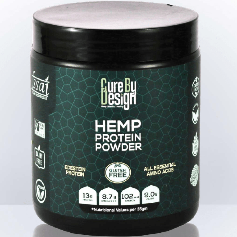 Cure By Design Hemp Protein Powder