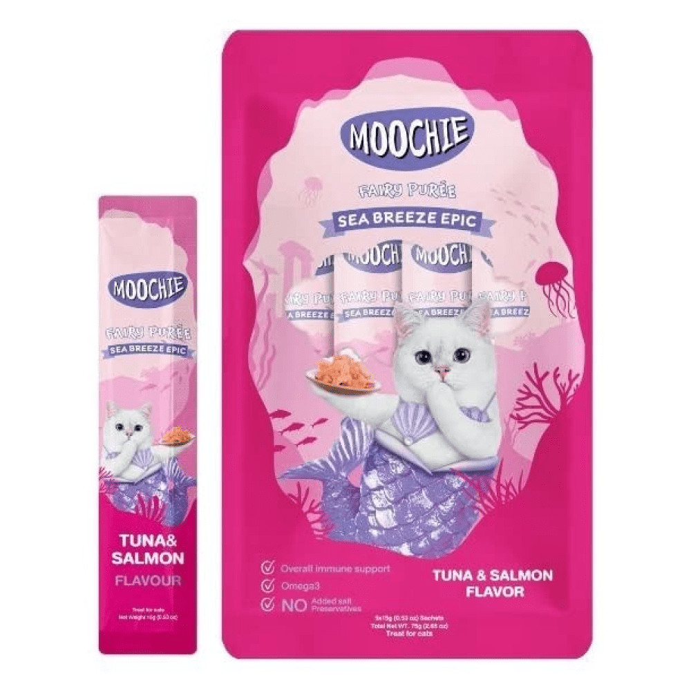 Moochie Tuna and Salmon Cat Treats Cats-Treats & Others Moochie