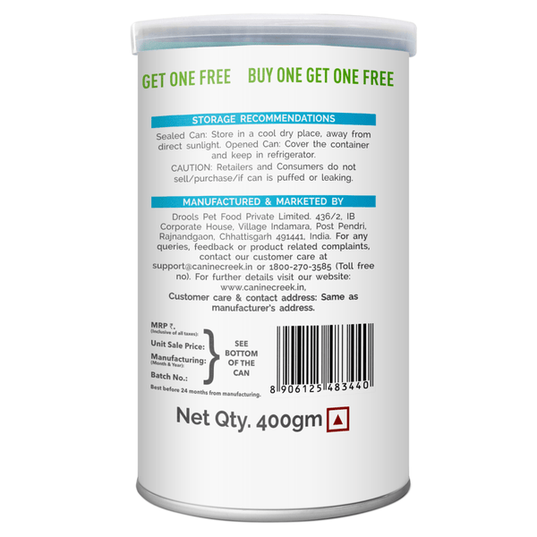 Canine Creek Advance Pet Nutrition Real Chicken Adult Dog Wet Food (Buy 1 Get 1)