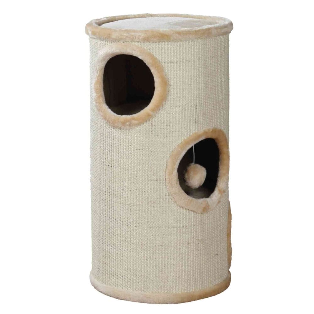 Trixie Samuel 3 Storey Tower for Cats (Beige) Cats-Toys Trixie Dropship