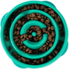 Outward Hound Fun/Slow Feeder for Dogs (Green Blue)