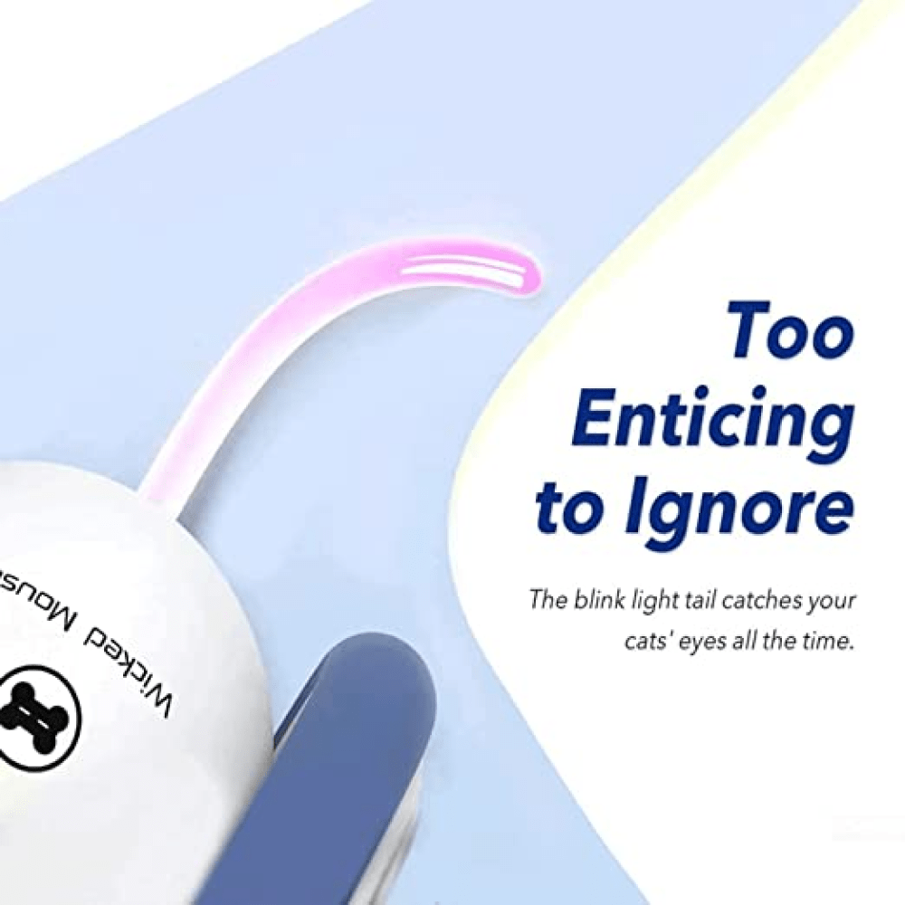 Cheerble Wicked Mouse Interactive Toy for Cats (Blue) Cats-Toys Cheerble