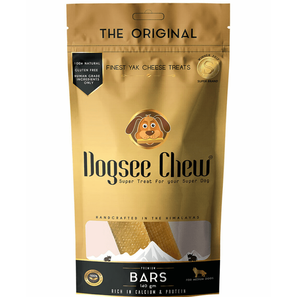 Dogsee Chew 100% Natural Yak Milk Bars Medium Breed Dog Treats Dog Treats + Others Dogsee Chew 140g
