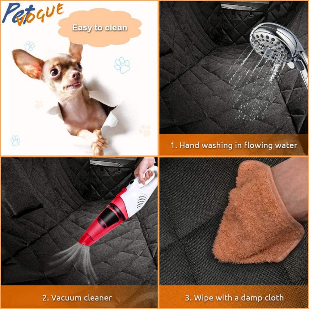 Pet Vogue Car Seat for Dogs (Black) Dogs-Bedding, Mats & Travel Supplies Pet Vogue