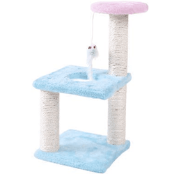 Emily Pets Scratching Tree for Cats (Blue)