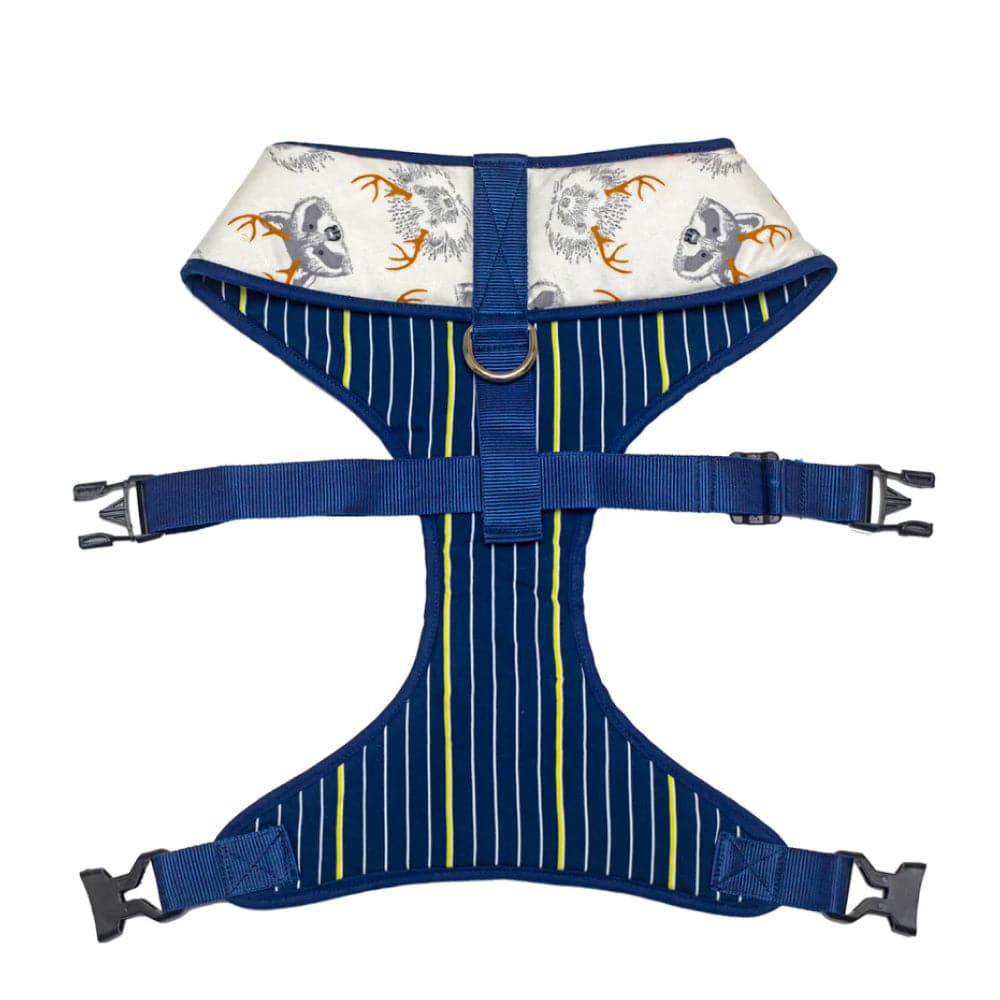 Pet And Parents Stripy Fox Reversible Harness for Dogs