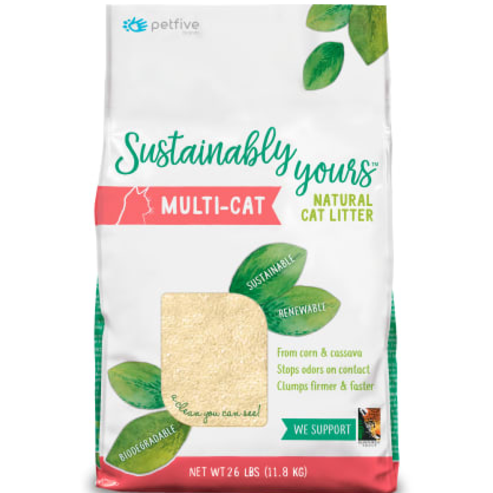 Sustainably Yours Multi Cat Unscented Cat Litter