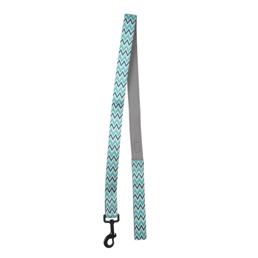 Basil Printed Leash for Dogs and Cats (Green)