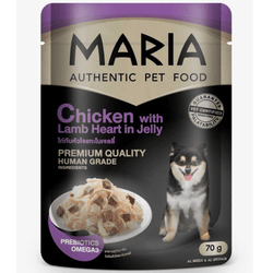 Maria Chicken with Lamb Heart in Jelly Adult Dog Wet Food