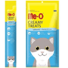 Me O Creamy Chicken & Liver and INABA Churu Chicken with Shrimp Creamy Cat Treats Combo (2+2) Cats-Treats & Others Exclusive Combo