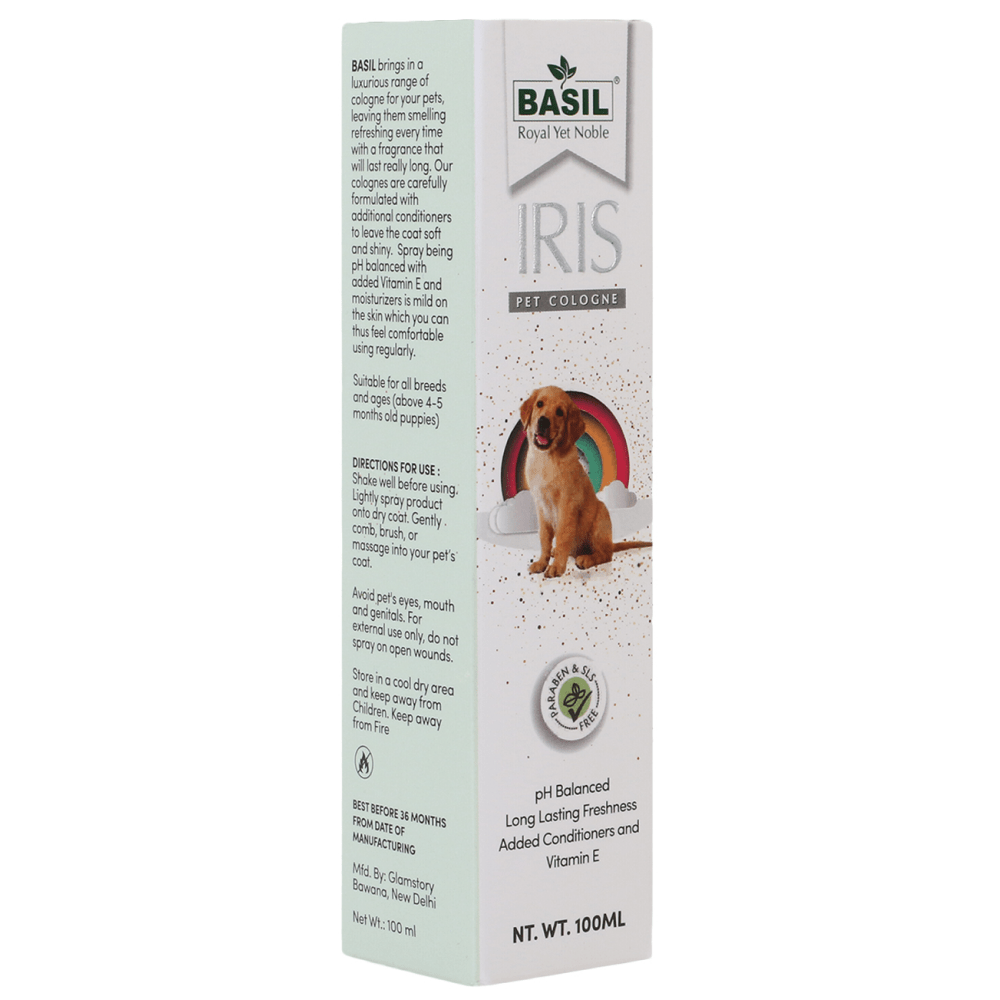 Basil Iris Cologne Spray for Dogs and Cats