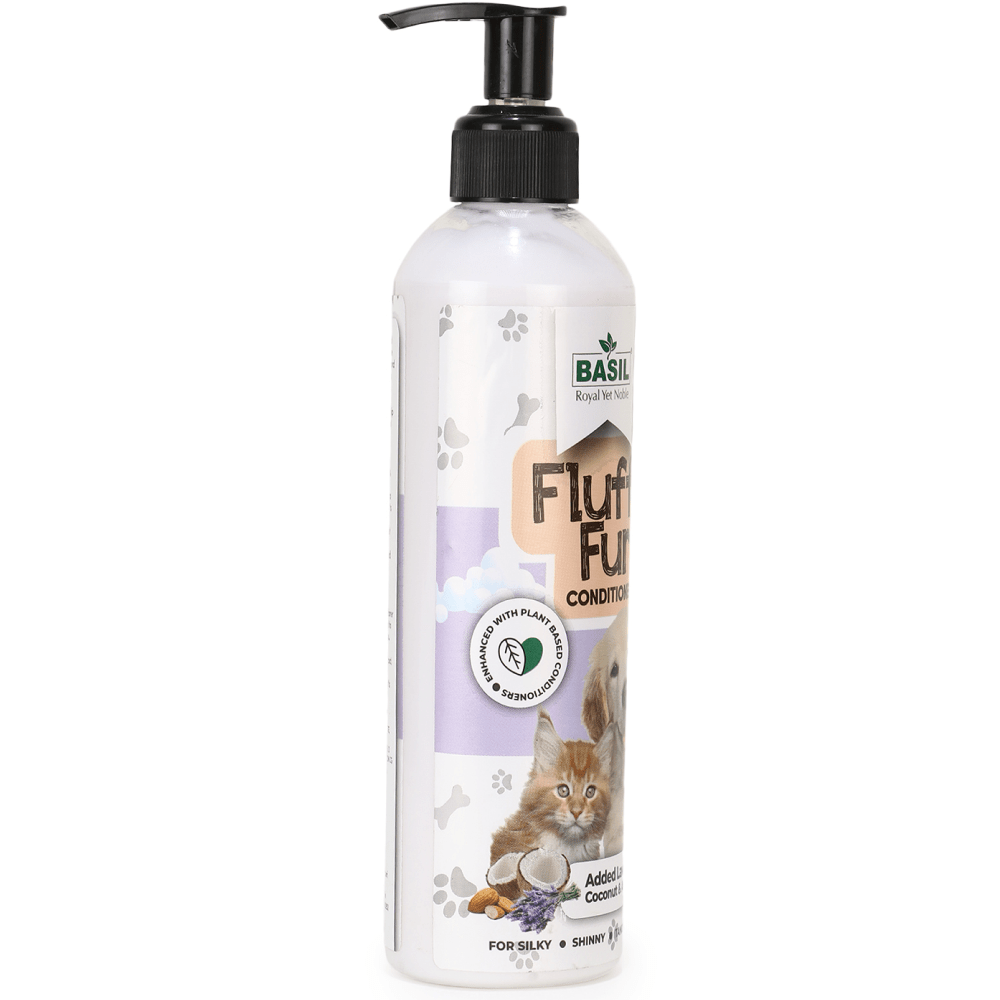 Basil Fluffy Fur Conditioner for Dogs and Cats