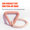 Furry & Co Tuggers Toy for Dogs (Blush) Dogs-Toys Furry & Co