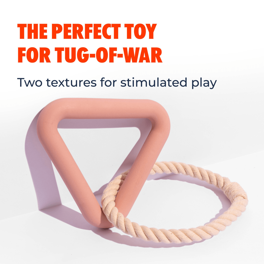 Furry & Co Tuggers Toy for Dogs (Tan)