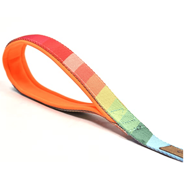 Glucklich Heavy Duty Printed Leash for Dogs (Rainbow)