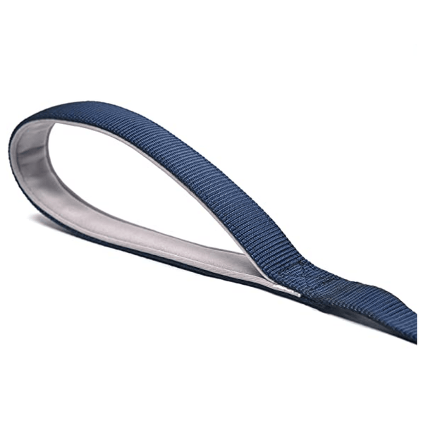 Glucklich Heavy Duty Printed Leash for Dogs (5ft Navy Blue)