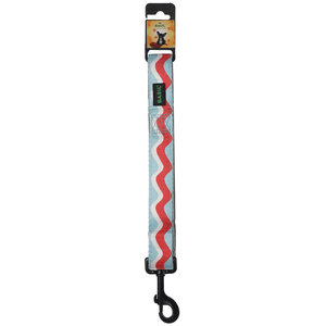 Basil Printed Leash for Dogs and Cats (Blue)