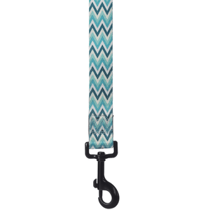 Basil Printed Leash for Dogs and Cats (Blue)