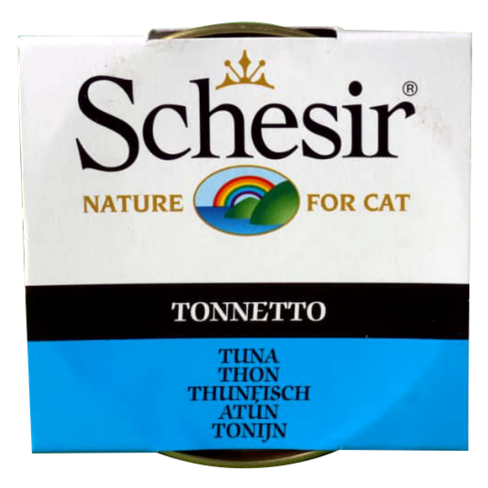 Schesir Tuna Whole Meat and Rice in Jelly Cat Wet Food