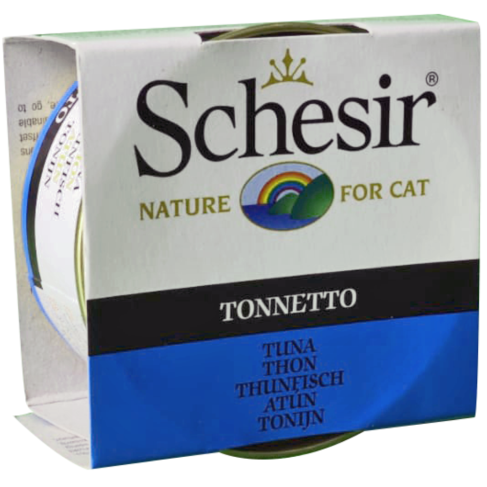 Schesir Tuna Whole Meat and Rice in Jelly Cat Wet Food