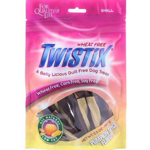 FG-NPIC Twistix Pumpkin Spice Flavor Dog Treat - L
