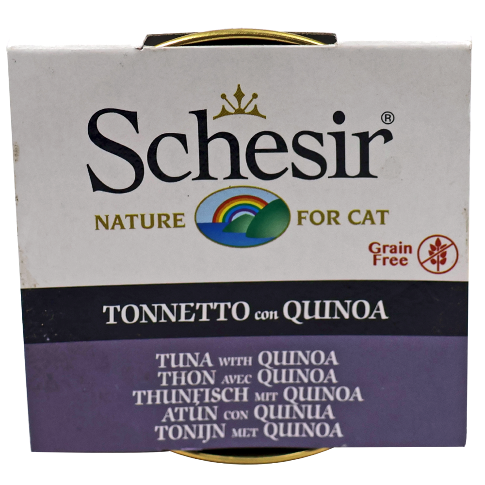 Schesir Tuna Whole Meat with Quinoa in Jelly Cat Wet Food