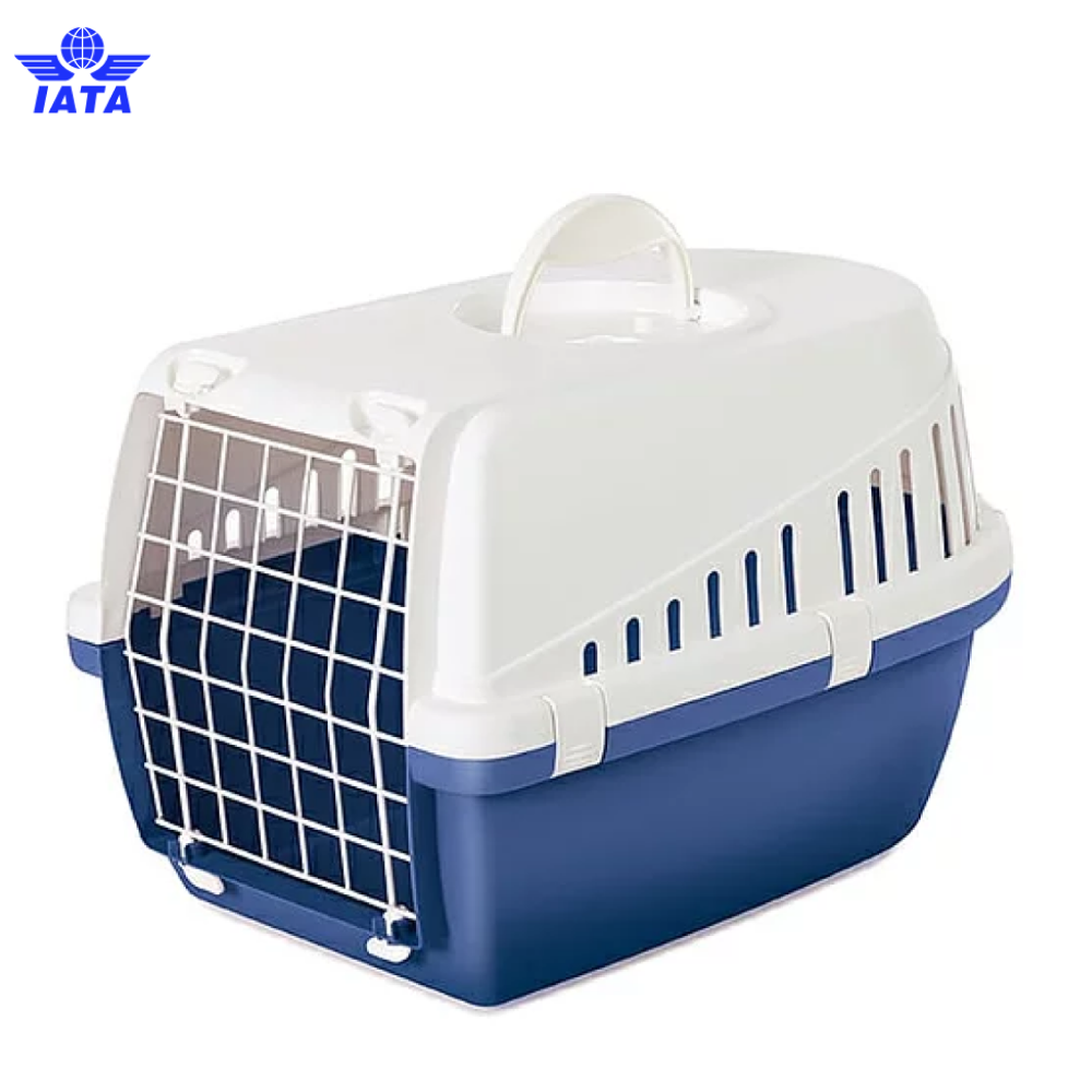 Savic Trotter 1 IATA Approved Travel Carrier for Dogs and Cats (Atlantic Blue)