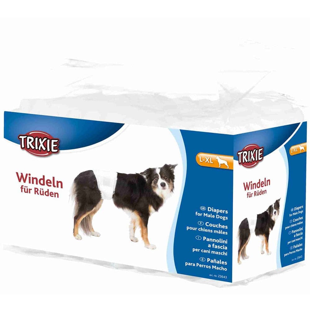 Trixie Female Diapers for Dogs (38x56cm) Dogs-Health & Wellness Trixie L:12pcs