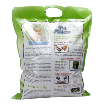 Pet Pattern Lemon Scented Cat Litter