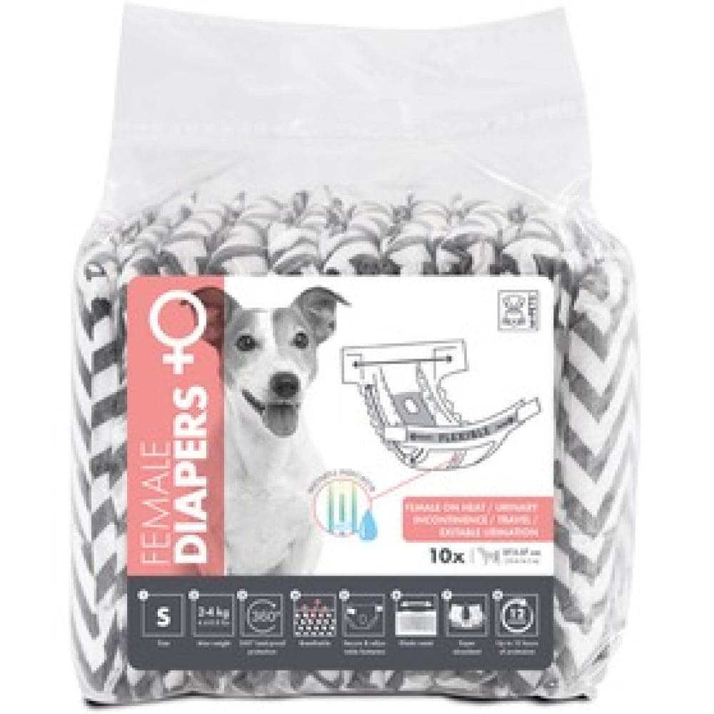 M Pets Diapers for Female Dogs (35x60cm) Dogs-Health & Wellness M Pets XL:10pcs