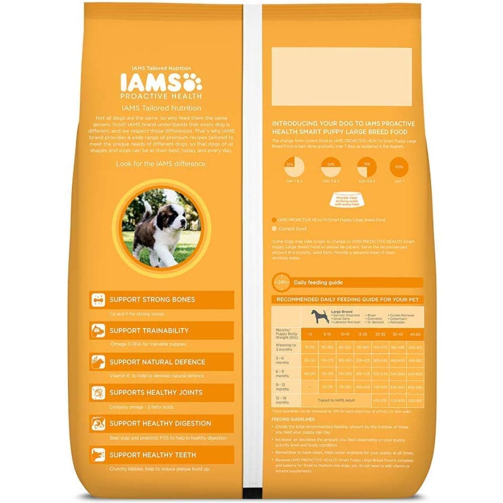 IAMS Proactive Health Smart Puppy Large Breed Dogs Dry Dog Food