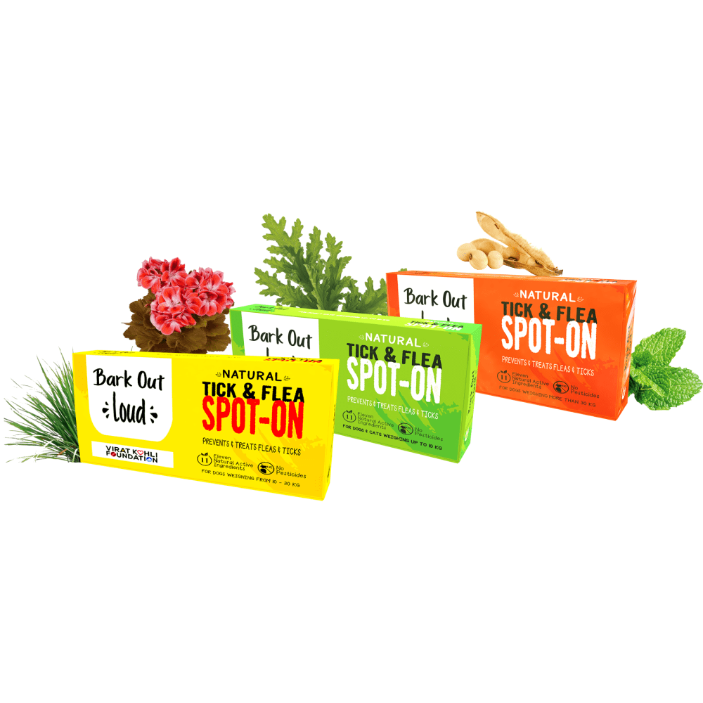 Bark Out Loud Natural Tick & Fleas Spot On Solution
