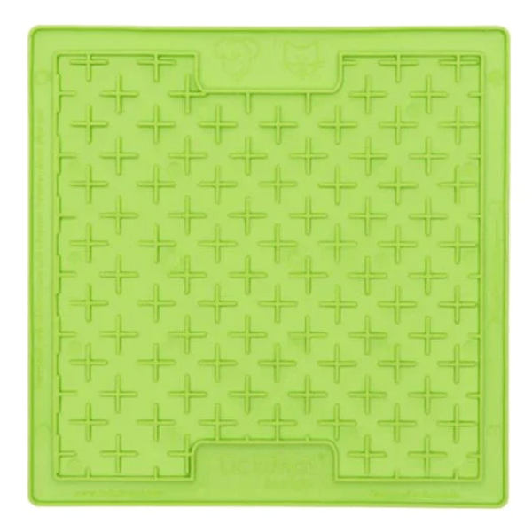 LickiMats Classic Buddy Slow Feeder for Dogs and Cats (Green)