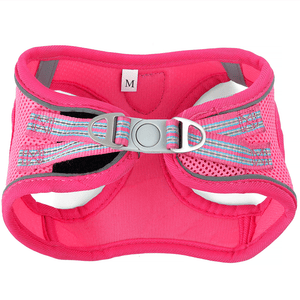 Basil Mesh Adjustable Harness for Puppy (Pink)