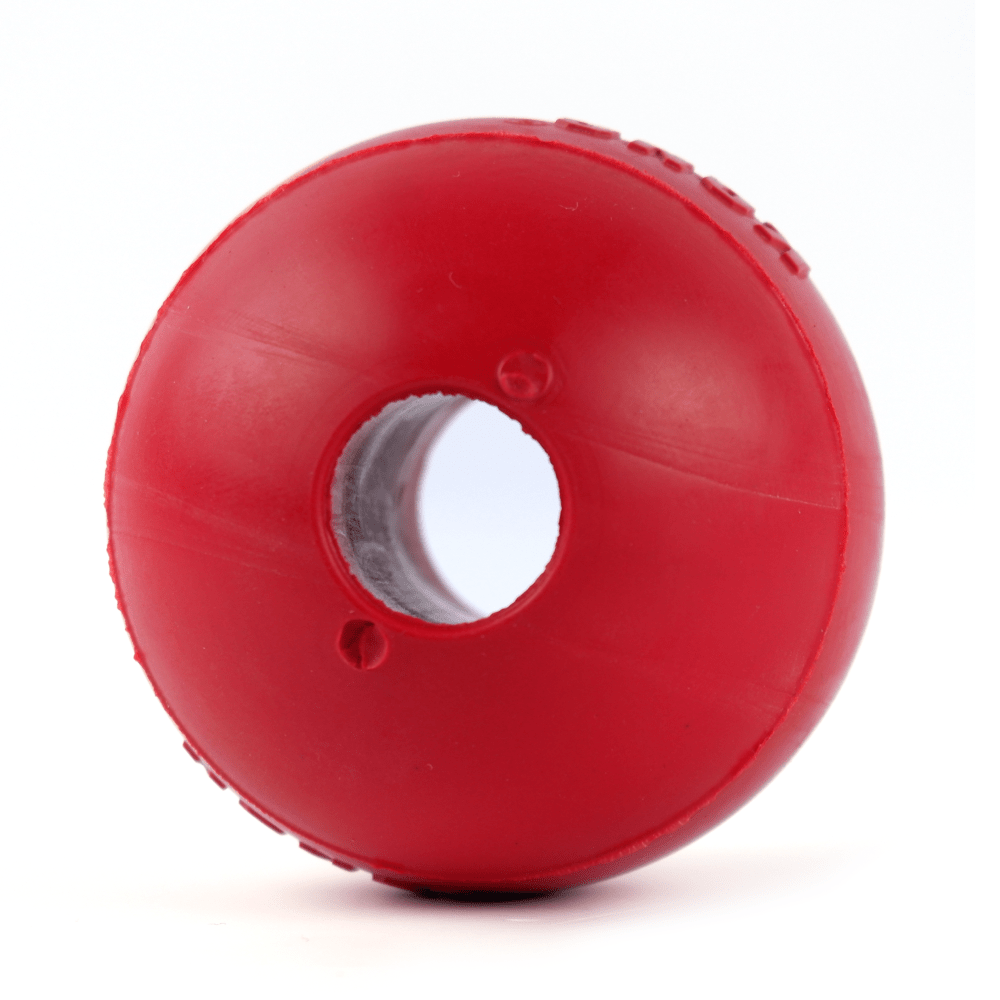 Kong Ball with Hole Toy for Dogs (Red) | For Aggressive Chewers