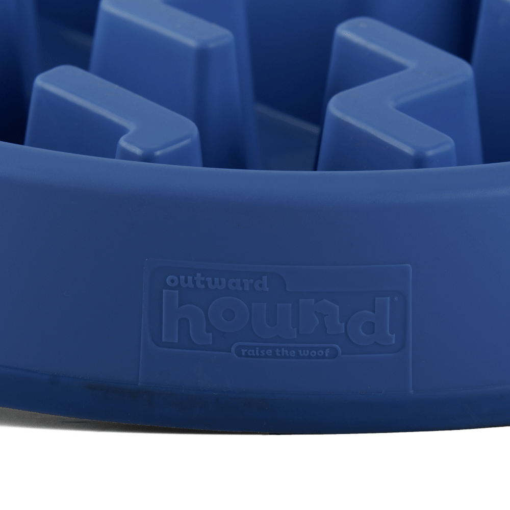 Outward Hound Fun/Slow Feeder for Dogs (Blue)