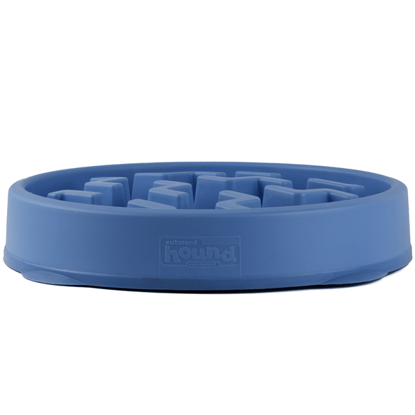 Outward Hound Fun/Slow Feeder for Dogs (Blue)